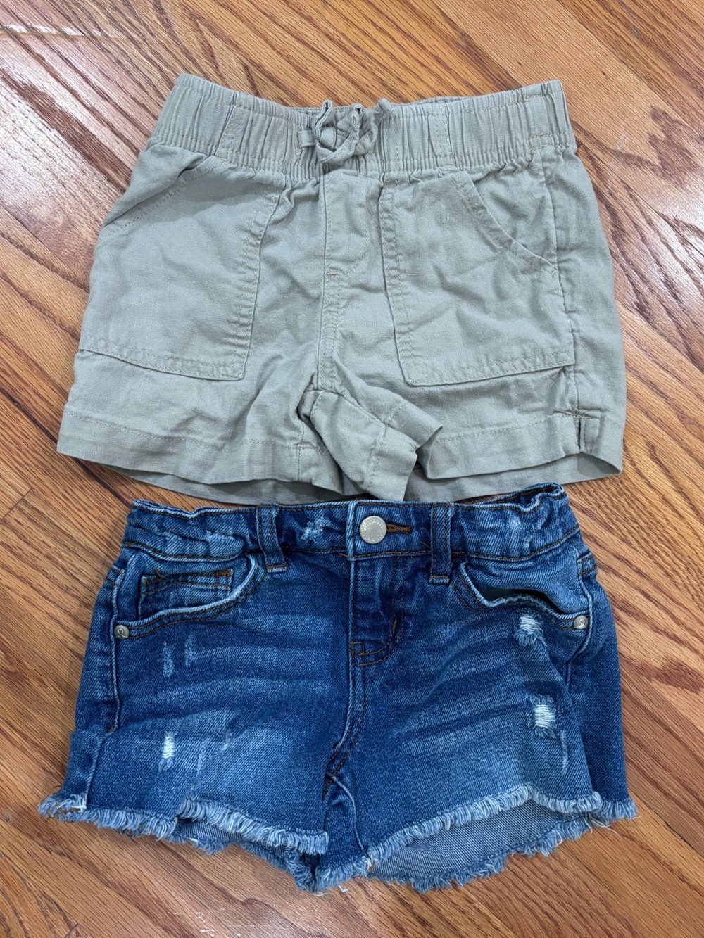 Girl’s Shorts - Casual Everyday Bottoms Bundle of 2 Sz 6